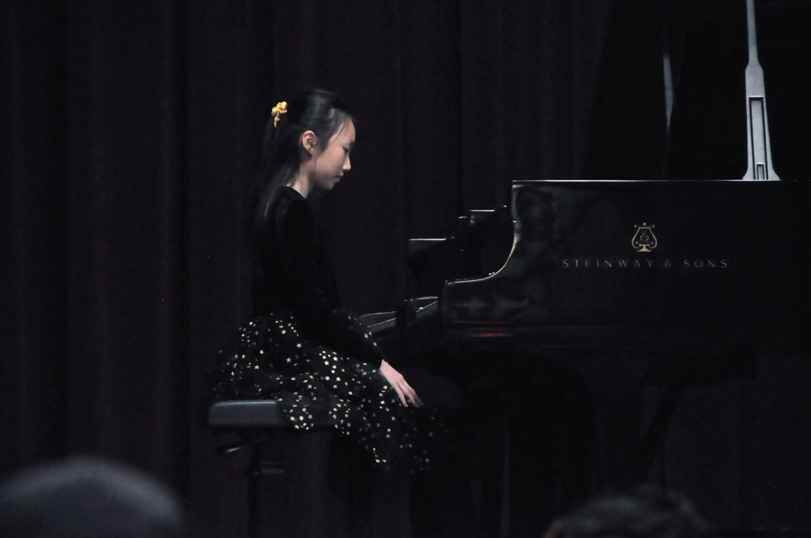 Student performing at Junior Bach Festival 2023 at Crowden Music Center